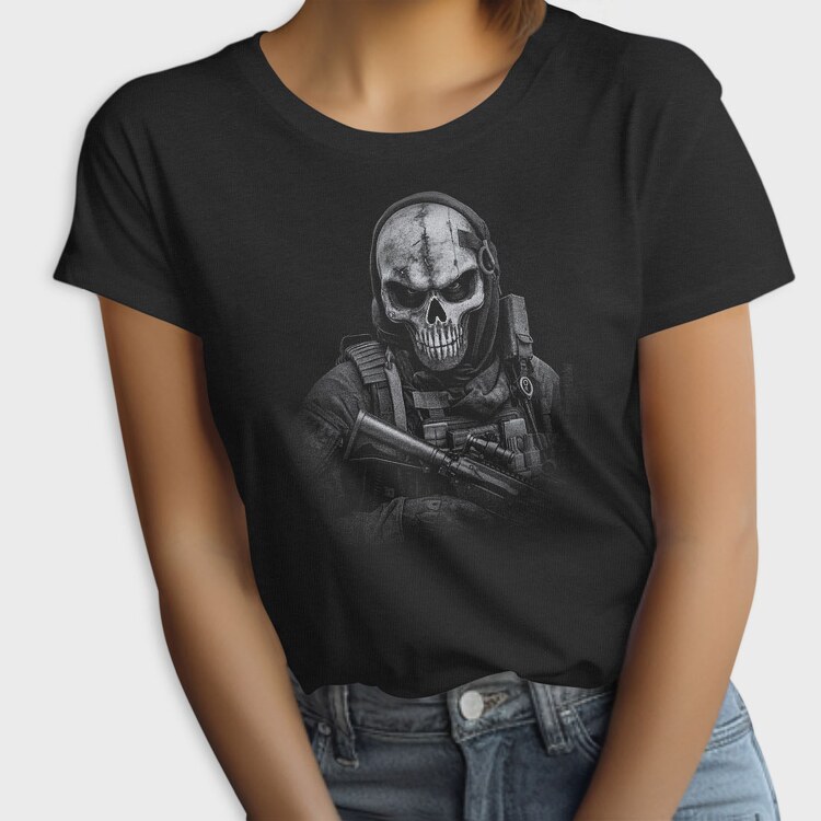 Skull Mask Special Forces, Tricou Femei