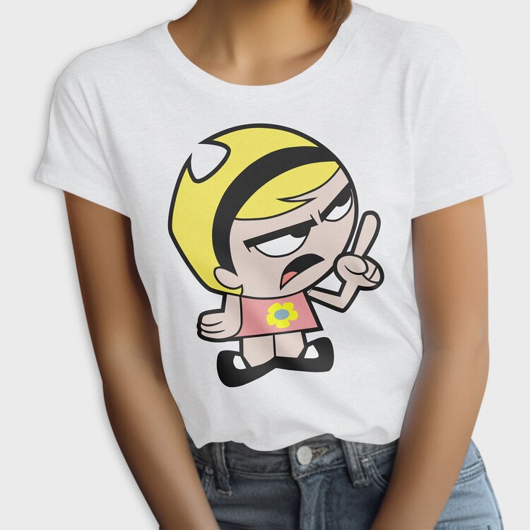 Cartoon Retro Billy and Mandy 1, Tricou Femei