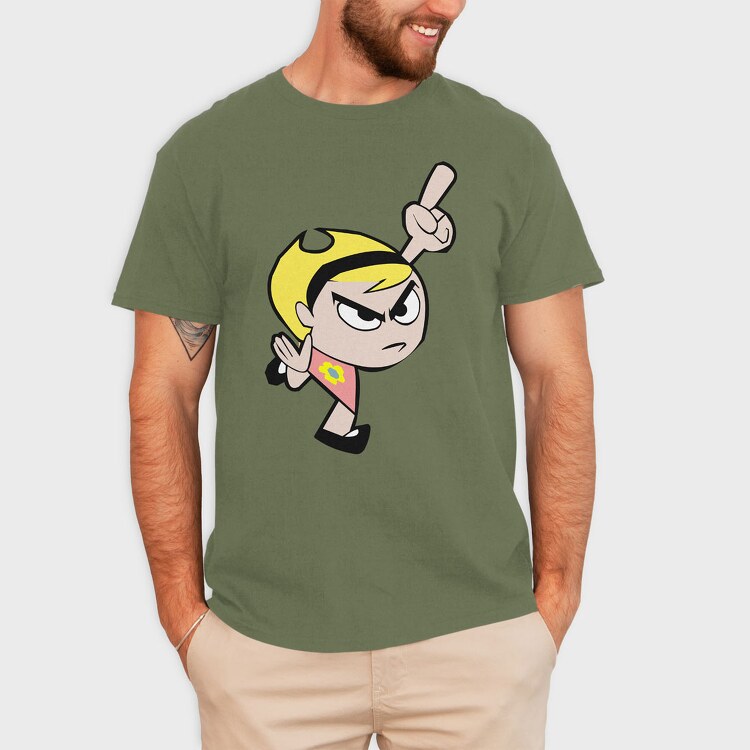 Cartoon Retro Billy and Mandy 5, Tricou Barbati (Unisex)