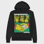 Monkey Money Comics, Hanorac Oversize Barbati (Unisex)