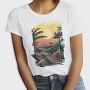 Hawaiian Landscape, Tricou Femei