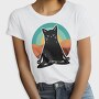 Yoga Cat 2, Tricou Femei