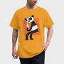Allergic Panda, Tricou Barbati (Unisex)