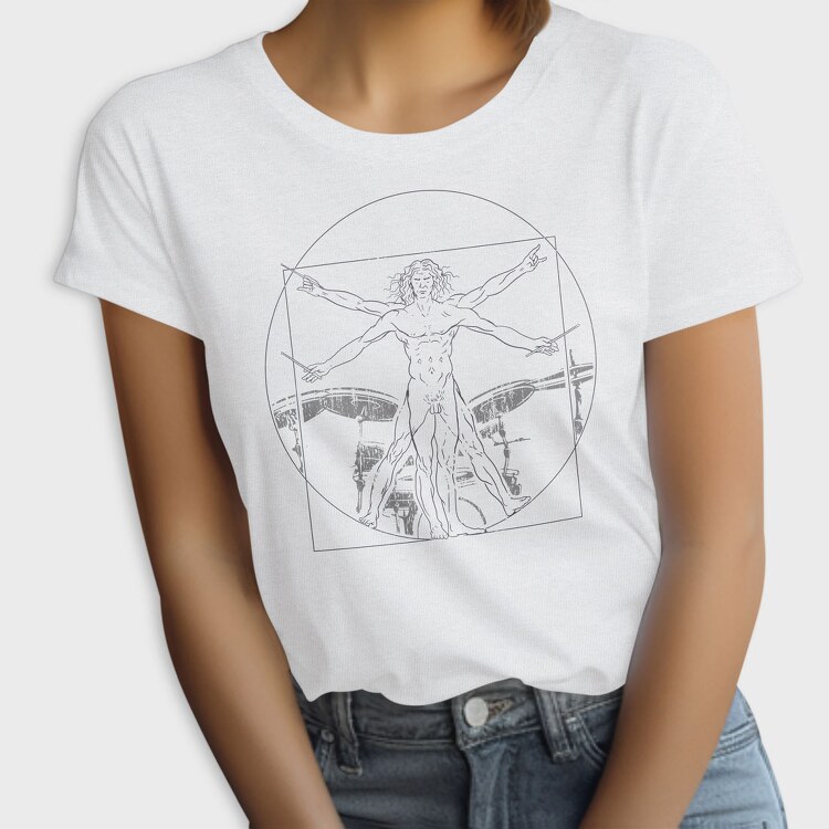 Vitruvian Drummer, Tricou Femei