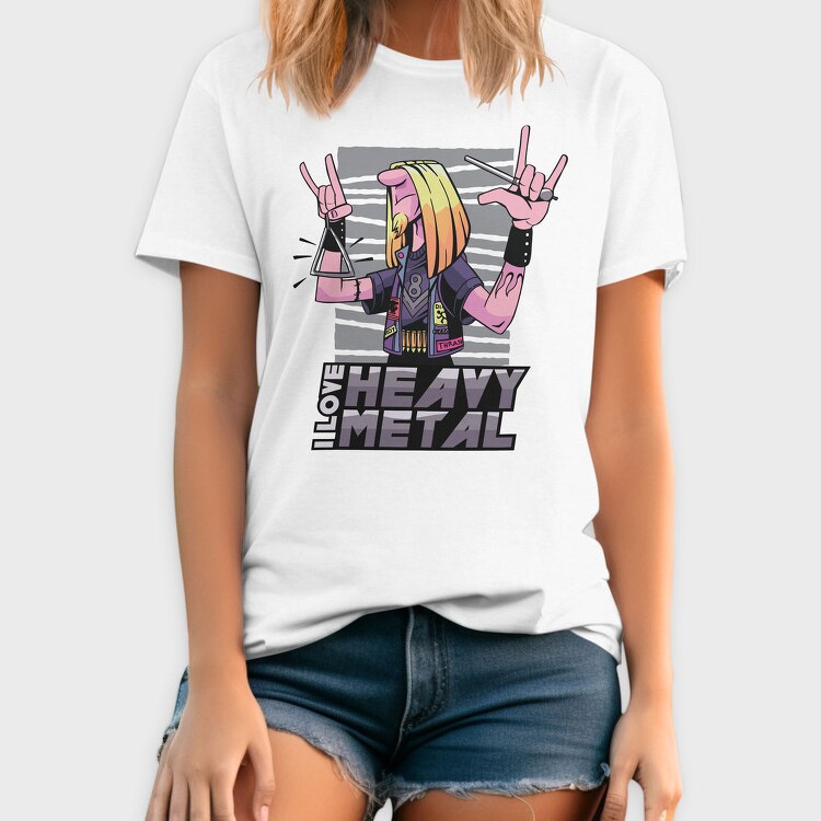 Heavy Metal Triangle Triangule, Tricou Barbati (Unisex)