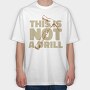 Hammer Tool Grunge Drill Funny Quote, Tricou Oversize Barbati (Unisex)