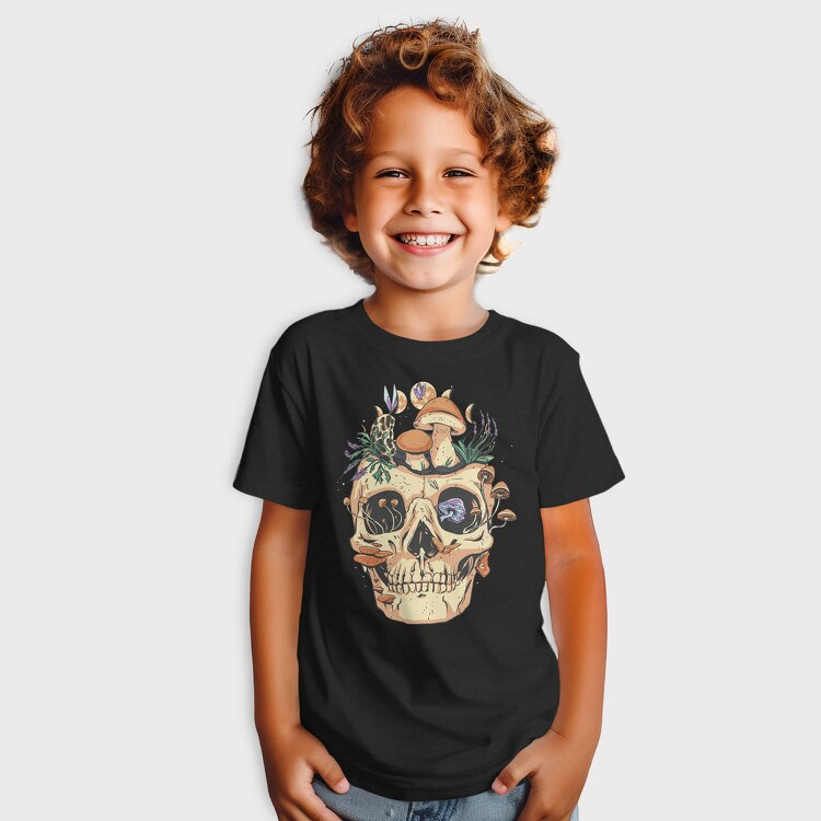 Skull Mushrooms Goblin, Tricou Copii