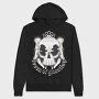 Hands With Skull Queen Of Ghosting Anti Valentines, Hanorac Oversize Barbati (Unisex)