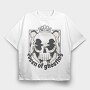 Hands With Skull Queen Of Ghosting Anti Valentines, Tricou Oversize Barbati (Unisex)