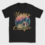 Happy Camper Lettering Only Request, Tricou Barbati (Unisex)