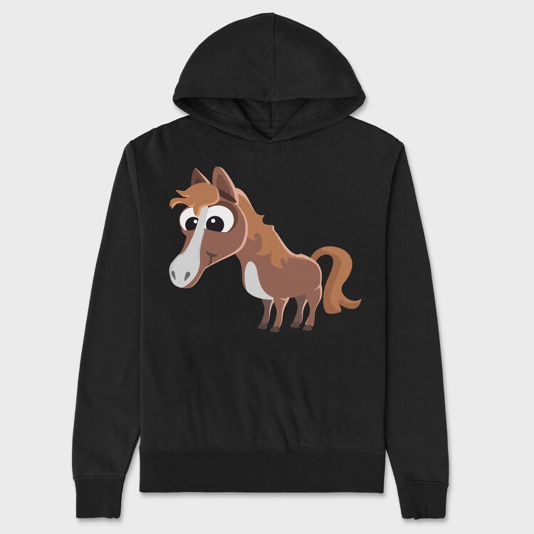 Happy Horse Stroll, Hanorac Oversize Barbati (Unisex)
