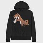 Happy Horse Stroll, Hanorac Oversize Barbati (Unisex)