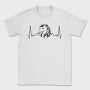 Heartbeat Horse, Tricou Barbati (Unisex)
