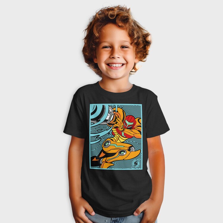Samus Metroid Mini, Tricou Copii