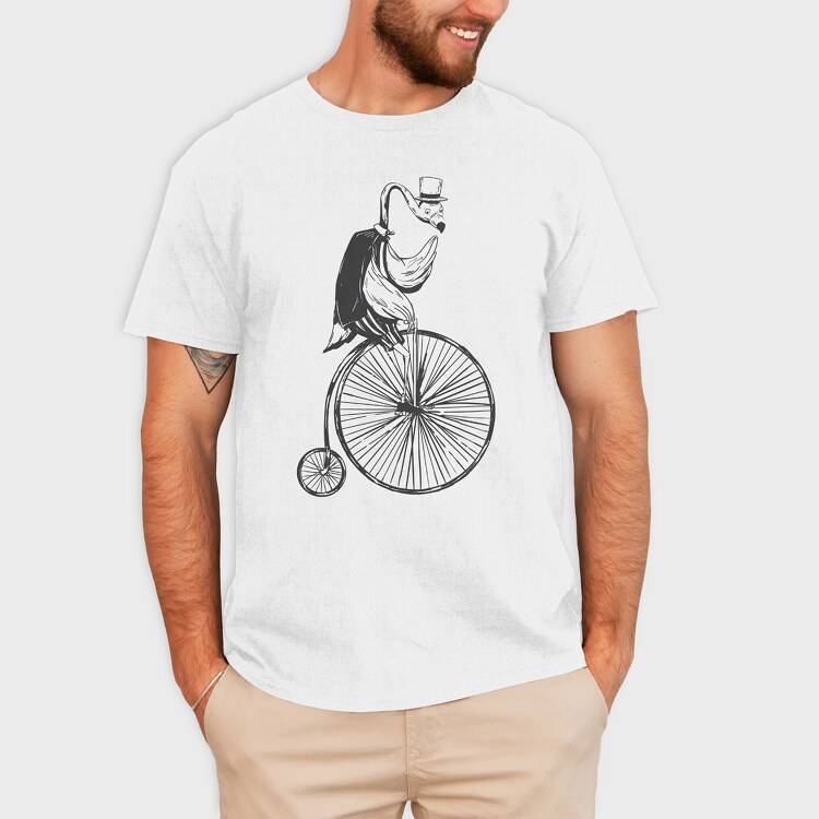 Highwheel Flamingo, Tricou Barbati (Unisex)