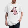 Cartoon Retro Courage the Cowardly Dog 4, Tricou Barbati (Unisex)