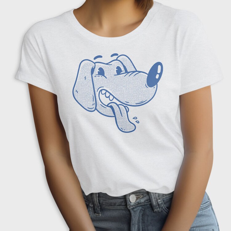 Dog Cartoon, Tricou Femei