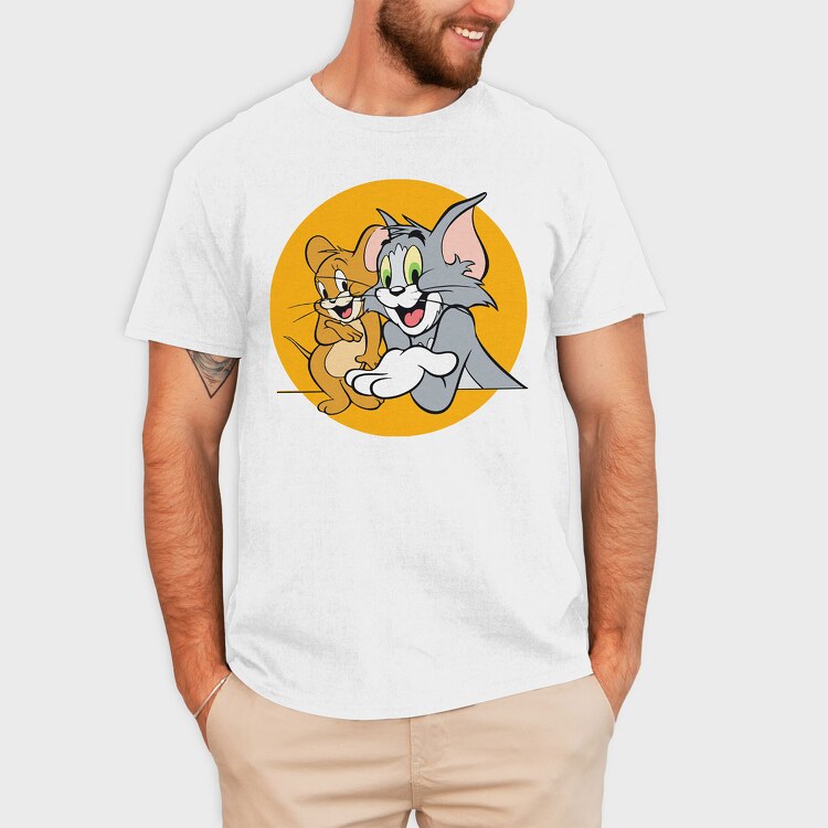 Tom and Jerry 5, Tricou Barbati (Unisex)