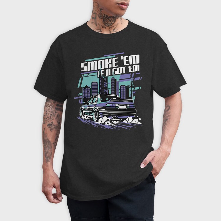 Tunning Car, Tricou Barbati (Unisex)