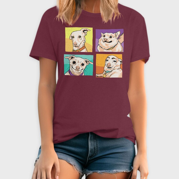 Meme Dogs, Tricou Barbati (Unisex)