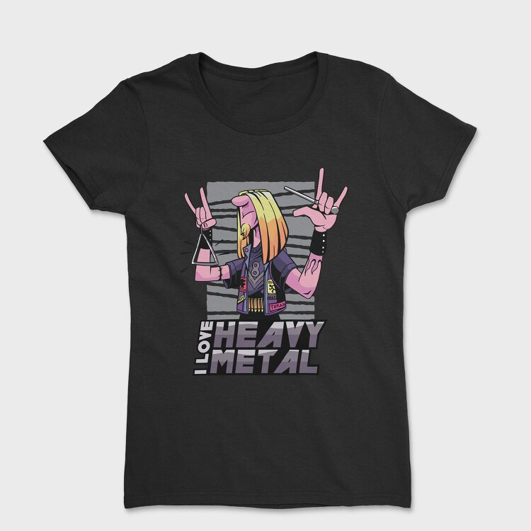 Heavy Metal Triangle Triangule, Tricou Femei