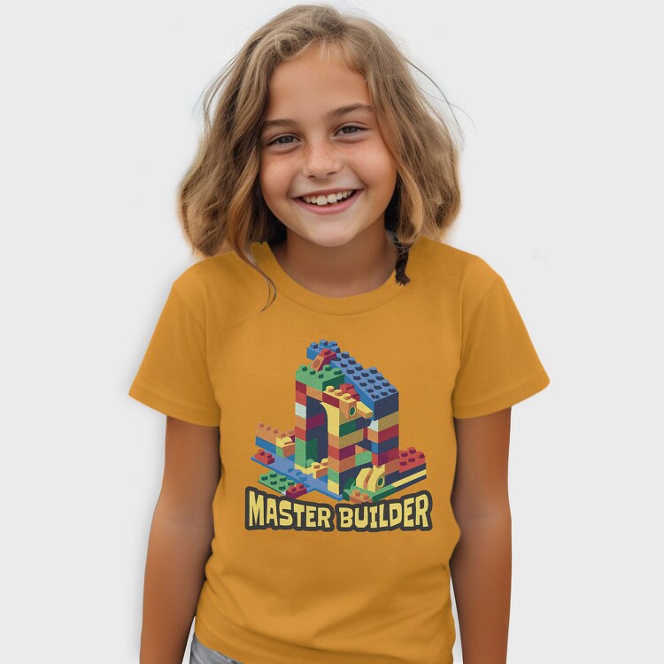 Blocks Builder Master, Tricou Copii