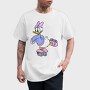 Cartoon Retro Daisy Duck 3, Tricou Barbati (Unisex)