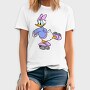 Cartoon Retro Daisy Duck 3, Tricou Barbati (Unisex)