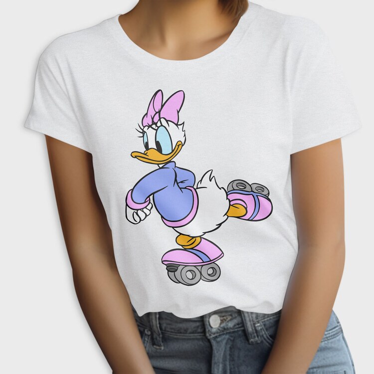 Cartoon Retro Daisy Duck 3, Tricou Femei
