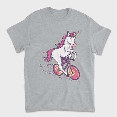 Bicicle Unicorn, Tricou Barbati (Unisex)