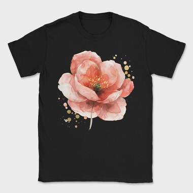 Abstract Flower Glow, Tricou Barbati (Unisex)