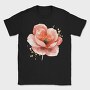 Abstract Flower Glow, Tricou Barbati (Unisex)