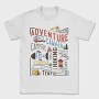 Adventure Camping Forest, Tricou Barbati (Unisex)
