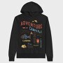 Adventure Camping Forest, Hanorac Oversize Barbati (Unisex)