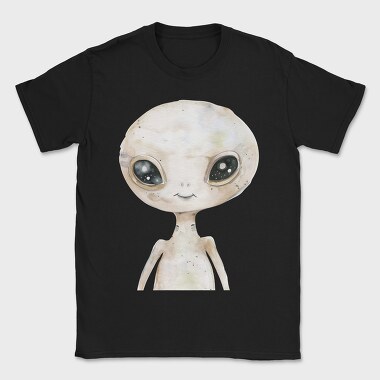 Alien Face Art, Tricou Barbati (Unisex)