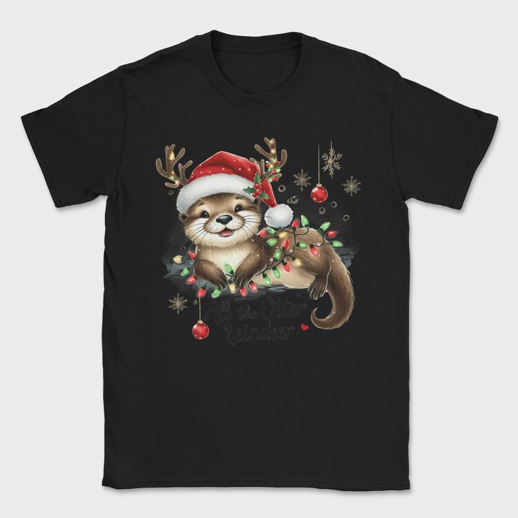 All The Otter Reindeer, Tricou Barbati (Unisex)