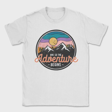 And So The Adventure Begins, Tricou Barbati (Unisex)
