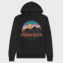 And So The Adventure Begins, Hanorac Oversize Barbati (Unisex)