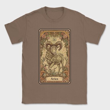 Aries Rams Head, Tricou Barbati (Unisex)