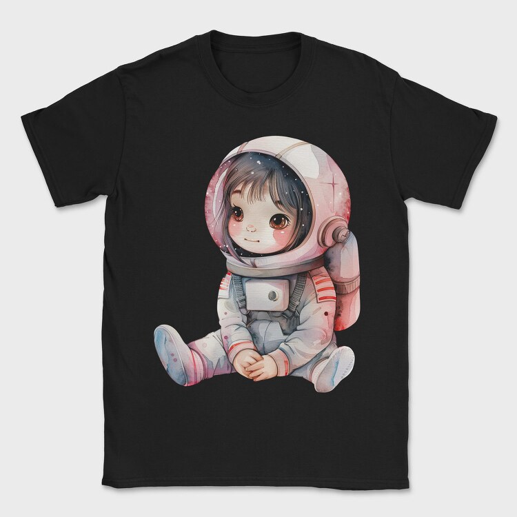 Astronaut Kid Space, Tricou Barbati (Unisex)