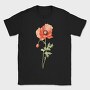 August Poppy, Tricou Barbati (Unisex)