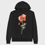August Poppy, Hanorac Oversize Barbati (Unisex)