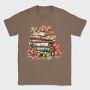Autumn Book Stack, Tricou Barbati (Unisex)