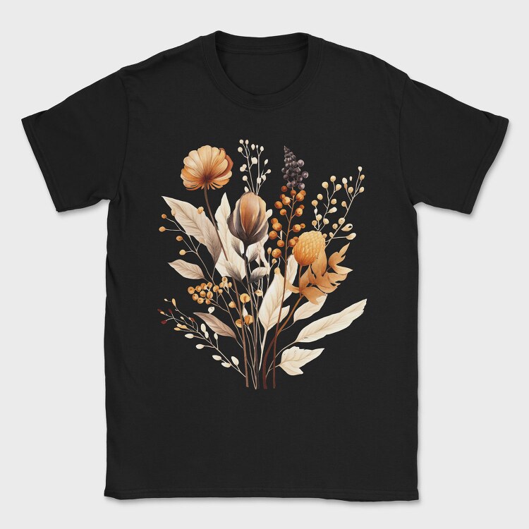 Autumn Bouquet Symphony, Tricou Barbati (Unisex)