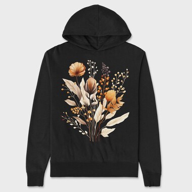 Autumn Bouquet Symphony, Hanorac Oversize Barbati (Unisex)