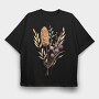 Autumn Dried Bouquet, Tricou Oversize Barbati (Unisex)