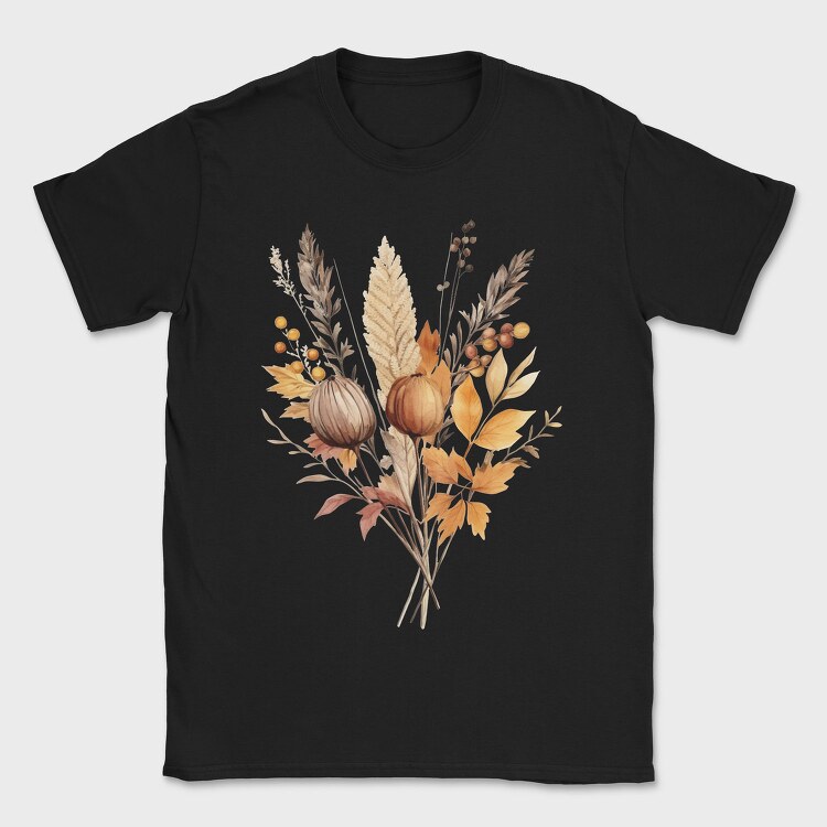 Autumn Dried Flowers, Tricou Barbati (Unisex)