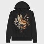 Autumn Fall Bloom, Hanorac Oversize Barbati (Unisex)