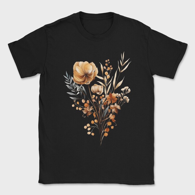 Autumn Fall Blossom, Tricou Barbati (Unisex)