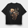 Autumn Fall Blossom, Tricou Oversize Barbati (Unisex)
